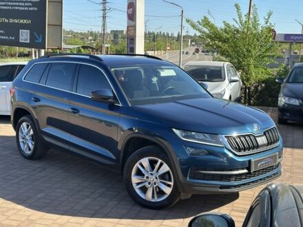 Шкода Kodiaq 2019 у Кривому Розі на Automoto.ua Синій Шкода Kodiaq, об'ємом двигуна 2 л та пробігом 151 тис. км за 28400 $, фото 1 на Automoto.ua