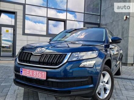 Синій Шкода Kodiaq, об'ємом двигуна 2 л та пробігом 194 тис. км за 24400 $, фото 1 на Automoto.ua