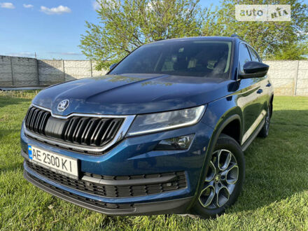 Синий Шкода Kodiaq, объемом двигателя 1.97 л и пробегом 115 тыс. км за 33500 $, фото 1 на Automoto.ua