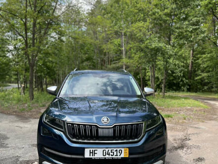 Синий Шкода Kodiaq, объемом двигателя 1.97 л и пробегом 240 тыс. км за 28000 $, фото 1 на Automoto.ua