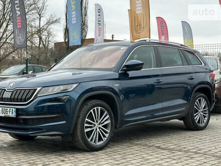 Синій Шкода Kodiaq, об'ємом двигуна 1.97 л та пробігом 157 тис. км за 36200 $, фото 1 на Automoto.ua