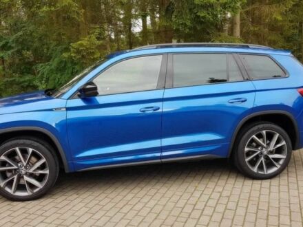 Синий Шкода Kodiaq, объемом двигателя 2 л и пробегом 156 тыс. км за 15000 $, фото 1 на Automoto.ua