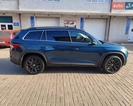 Синий Шкода Kodiaq, объемом двигателя 1.98 л и пробегом 105 тыс. км за 27500 $, фото 1 на Automoto.ua