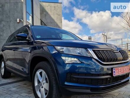 Синій Шкода Kodiaq, об'ємом двигуна 2 л та пробігом 194 тис. км за 24500 $, фото 1 на Automoto.ua