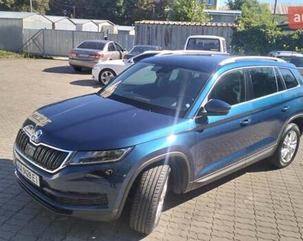 Синий Шкода Kodiaq, объемом двигателя 1.97 л и пробегом 118 тыс. км за 27400 $, фото 1 на Automoto.ua