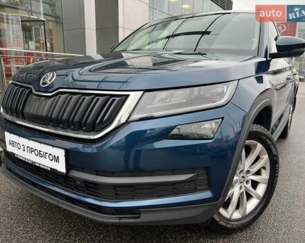 Синий Шкода Kodiaq, объемом двигателя 1.98 л и пробегом 92 тыс. км за 25485 $, фото 1 на Automoto.ua