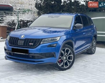 Синий Шкода Kodiaq, объемом двигателя 1.97 л и пробегом 197 тыс. км за 32500 $, фото 1 на Automoto.ua