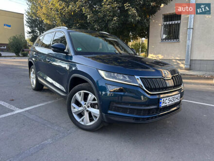 Шкода Kodiaq 2019 у Локачі на Automoto.ua Синій Шкода Kodiaq, об'ємом двигуна 1.97 л та пробігом 133 тис. км за 33850 $, фото 1 на Automoto.ua