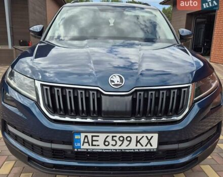 Синий Шкода Kodiaq, объемом двигателя 1.97 л и пробегом 150 тыс. км за 26500 $, фото 1 на Automoto.ua