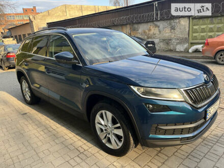 Синій Шкода Kodiaq, об'ємом двигуна 1.97 л та пробігом 117 тис. км за 32500 $, фото 1 на Automoto.ua