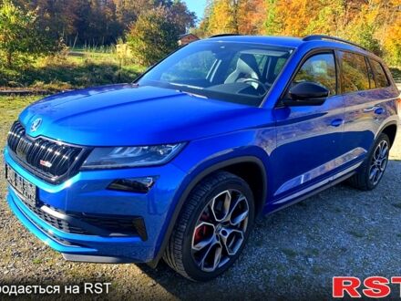 Шкода Kodiaq 2019 в Калуше на Automoto.ua Синий Шкода Kodiaq, объемом двигателя 2 л и пробегом 129 тыс. км за 35950 $, фото 1 на Automoto.ua