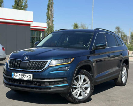 Синий Шкода Kodiaq, объемом двигателя 1.97 л и пробегом 150 тыс. км за 28500 $, фото 1 на Automoto.ua