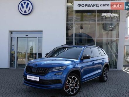 Шкода Kodiaq 2019 в Мукачеве на Automoto.ua Синий Шкода Kodiaq, объемом двигателя 1.97 л и пробегом 121 тыс. км за 37500 $, фото 1 на Automoto.ua
