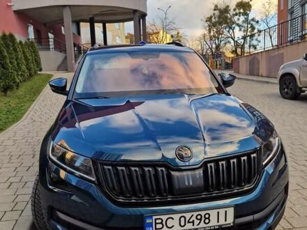 Синий Шкода Kodiaq, объемом двигателя 1.97 л и пробегом 63 тыс. км за 33200 $, фото 1 на Automoto.ua