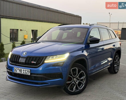 Синий Шкода Kodiaq, объемом двигателя 1.97 л и пробегом 188 тыс. км за 35399 $, фото 1 на Automoto.ua