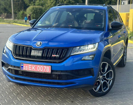 Синий Шкода Kodiaq, объемом двигателя 1.97 л и пробегом 207 тыс. км за 33000 $, фото 1 на Automoto.ua