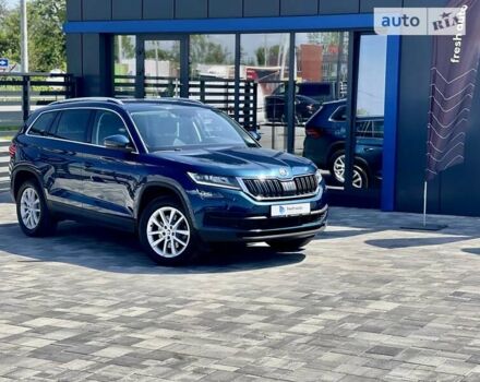 Синий Шкода Kodiaq, объемом двигателя 1.97 л и пробегом 68 тыс. км за 32550 $, фото 1 на Automoto.ua