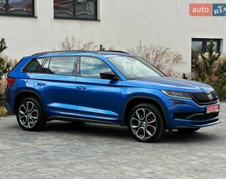 Синий Шкода Kodiaq, объемом двигателя 1.97 л и пробегом 150 тыс. км за 36200 $, фото 1 на Automoto.ua