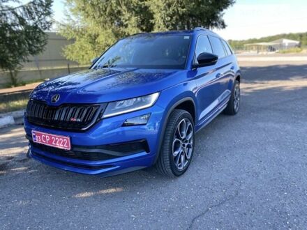 Синій Шкода Kodiaq, об'ємом двигуна 1.97 л та пробігом 90 тис. км за 44900 $, фото 1 на Automoto.ua