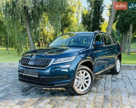 Синій Шкода Kodiaq, об'ємом двигуна 1.98 л та пробігом 105 тис. км за 25999 $, фото 1 на Automoto.ua