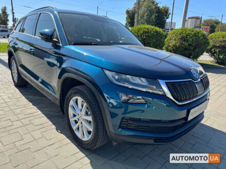 Шкода Kodiaq 2020 в Хмельницком на Automoto.ua Синий Шкода Kodiaq, объемом двигателя 2 л и пробегом 61 тыс. км за 31546 $, фото 1 на Automoto.ua
