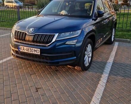 Синий Шкода Kodiaq, объемом двигателя 1.98 л и пробегом 67 тыс. км за 33000 $, фото 1 на Automoto.ua