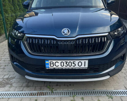 Синій Шкода Kodiaq, об'ємом двигуна 1.98 л та пробігом 56 тис. км за 35500 $, фото 1 на Automoto.ua