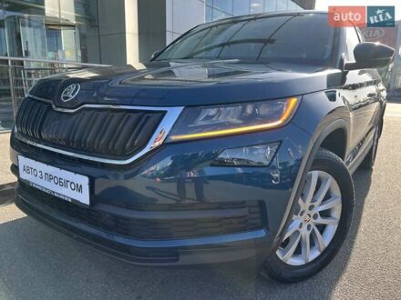 Шкода Kodiaq 2021 в Киеве на Automoto.ua Синий Шкода Kodiaq, объемом двигателя 1.98 л и пробегом 22 тыс. км за 34392 $, фото 1 на Automoto.ua