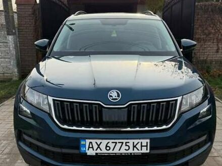 Синій Шкода Kodiaq, об'ємом двигуна 1.97 л та пробігом 43 тис. км за 33000 $, фото 1 на Automoto.ua