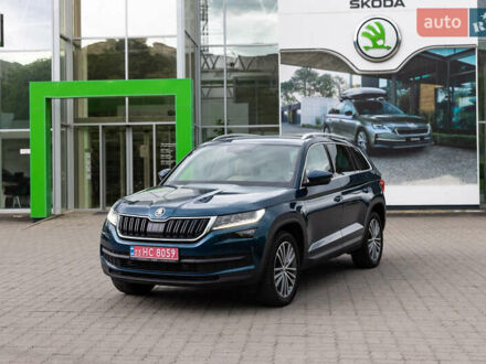 Шкода Kodiaq 2021 в Луцке на Automoto.ua Синий Шкода Kodiaq, объемом двигателя 2 л и пробегом 225 тыс. км за 28300 $, фото 1 на Automoto.ua