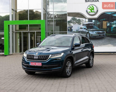 Синий Шкода Kodiaq, объемом двигателя 2 л и пробегом 225 тыс. км за 28300 $, фото 1 на Automoto.ua