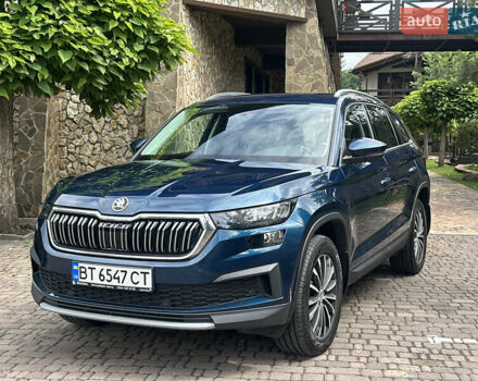 Синий Шкода Kodiaq, объемом двигателя 1.98 л и пробегом 31 тыс. км за 29300 $, фото 1 на Automoto.ua