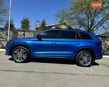 Синій Шкода Kodiaq, об'ємом двигуна 1.97 л та пробігом 185 тис. км за 33900 $, фото 1 на Automoto.ua