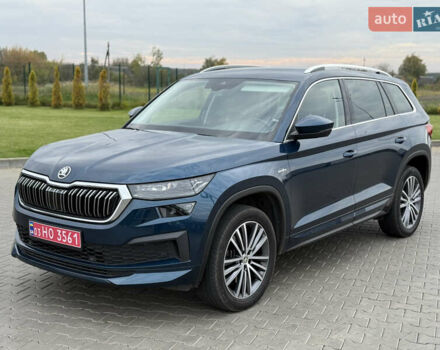 Синий Шкода Kodiaq, объемом двигателя 1.97 л и пробегом 199 тыс. км за 32900 $, фото 1 на Automoto.ua