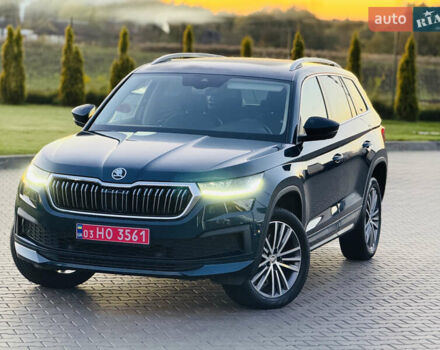 Синий Шкода Kodiaq, объемом двигателя 1.97 л и пробегом 199 тыс. км за 31900 $, фото 1 на Automoto.ua