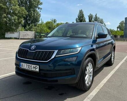 Синій Шкода Kodiaq, об'ємом двигуна 1.98 л та пробігом 43 тис. км за 37000 $, фото 1 на Automoto.ua