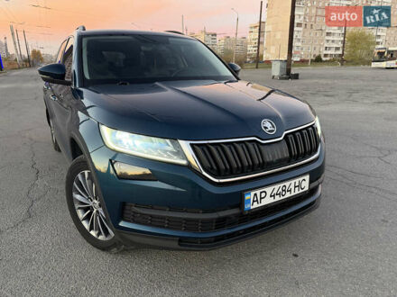 Синий Шкода Kodiaq, объемом двигателя 2 л и пробегом 81 тыс. км за 32500 $, фото 1 на Automoto.ua