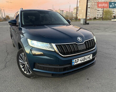 Синий Шкода Kodiaq, объемом двигателя 2 л и пробегом 81 тыс. км за 32500 $, фото 1 на Automoto.ua