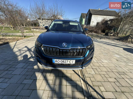 Шкода Kodiaq 2022 в Виноградове на Automoto.ua Синий Шкода Kodiaq, объемом двигателя 1.97 л и пробегом 72 тыс. км за 35499 $, фото 1 на Automoto.ua