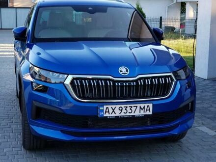 Синій Шкода Kodiaq, об'ємом двигуна 1.98 л та пробігом 11 тис. км за 43000 $, фото 1 на Automoto.ua