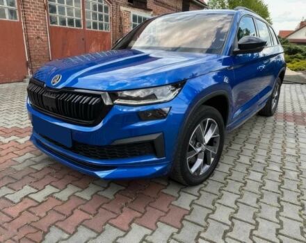 Синий Шкода Kodiaq, объемом двигателя 2 л и пробегом 16 тыс. км за 24400 $, фото 1 на Automoto.ua