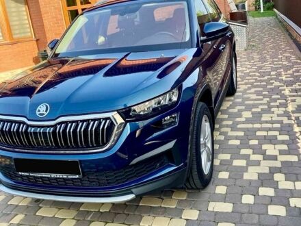 Синий Шкода Kodiaq, объемом двигателя 1.98 л и пробегом 97 тыс. км за 36000 $, фото 1 на Automoto.ua