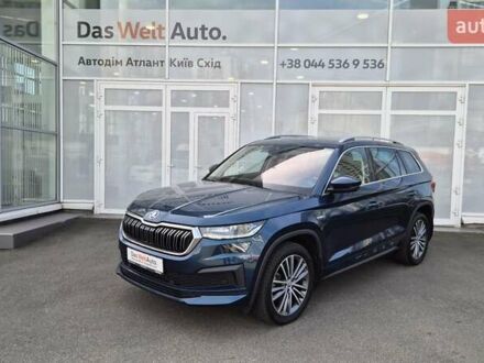 Синий Шкода Kodiaq, объемом двигателя 1.97 л и пробегом 88 тыс. км за 41500 $, фото 1 на Automoto.ua