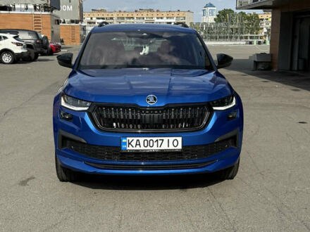 Шкода Kodiaq 2024 у Києві на Automoto.ua Синій Шкода Kodiaq, об'ємом двигуна 2 л та пробігом 16 тис. км за 45500 $, фото 1 на Automoto.ua