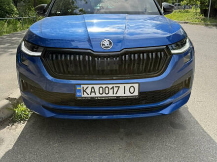Шкода Kodiaq 2024 у Києві на Automoto.ua Синій Шкода Kodiaq, об'ємом двигуна 1.97 л та пробігом 14 тис. км за 49000 $, фото 1 на Automoto.ua