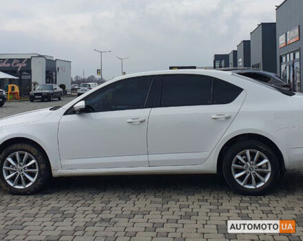 Белый Шкода Octavia A7, объемом двигателя 1.6 л и пробегом 216 тыс. км за 11700 $, фото 3 на Automoto.ua