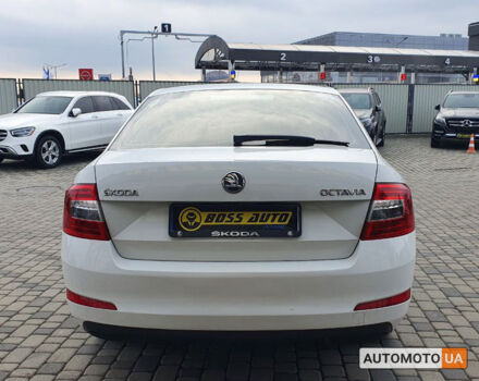 Белый Шкода Octavia A7, объемом двигателя 1.6 л и пробегом 216 тыс. км за 11700 $, фото 5 на Automoto.ua
