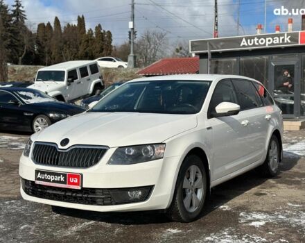 Белый Шкода Octavia A7, объемом двигателя 1.8 л и пробегом 278 тыс. км за 10290 $, фото 1 на Automoto.ua