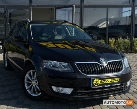 Черный Шкода Octavia A7, объемом двигателя 1.6 л и пробегом 132 тыс. км за 13800 $, фото 1 на Automoto.ua
