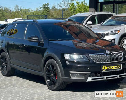 Черный Шкода Octavia A7, объемом двигателя 2 л и пробегом 200 тыс. км за 16200 $, фото 1 на Automoto.ua